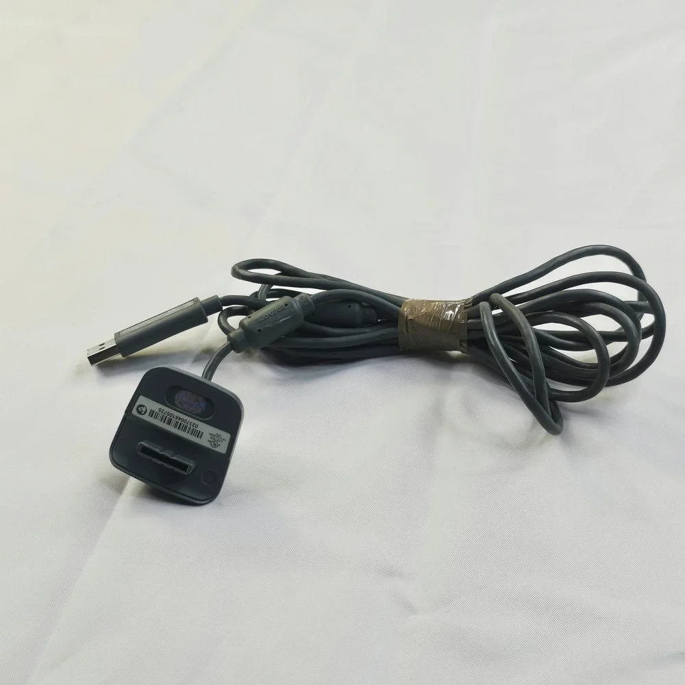 Microsoft Xbox 360 Play & Charge Kit Charging Cable Grey OEM Genuine